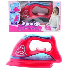 Mega Funny Spray Iron 018-31 Ütü Ev Aleti Sesli Işıklı Pilli 3+