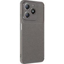Eco Port Realme C61 Kılıf Auto Focus Karbon Kapak - Gri - Gri