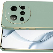 Hobibahçem Mi 15 Ultra Kılıf Volet Silikon - Açık Yeşil