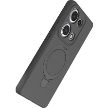 Hobibahçem Redmi Note 13 Pro 4g Regal Magsafe Standlı Kapak - Titan Gri