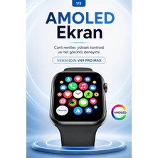 Semel Uygulama Bildirimli Dokunmatik Akıllı Saat Kablosuz Şarjlı Şık Tasarımlı Model