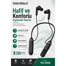 Semel Uzun Süre Kullanımlı Kablosuz Kulak Içi Spor Kulaklık Stereo Ses Mikrofonlu