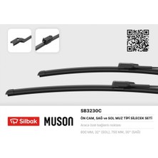 Silbak Novapazr Silecek Süpürgesi Muz Tipi Citroen C4 Picasso / Grand Picasso [B78] 07/13