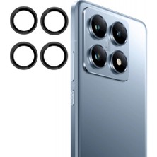Magicool Joko Xiaomi Mi 14T Pro Pvd Metal Kamera Lens - Siyah