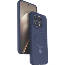 Eco Port Xiaomi Mi 15T Regal Magsafe Standlı Kapak - Lacivert
