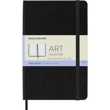 Moleskine Orta Boy 11,5 x 18 cm Sanat Eskiz Defteri, Çizim Için Eskiz Defteri, Kalem, , Dolma