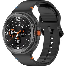 Ceponya Galaxy Watch 8 Ultra Uyumlu Kordon Klasik Silikon Lüx Tasarım