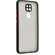 Eco Port Xiaomi Redmi Note 9 Kılıf Montreal Silikon Kapak - Siyah - Siyah