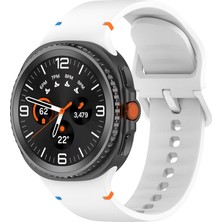 Ceponya Galaxy Watch 8 Ultra Uyumlu Kordon Klasik Silikon Lüx Tasarım