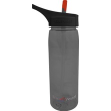 Eco Vessel Plastik Termos, 0.75 Lt, Siyah