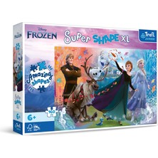 Trefl 50022 160 Xl Super Shape Çılgın Şekiller, Büyük Parçalar, Renkli Yapbozlar, Masal Karakterleri