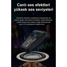 Esranın Dünyası Y11 Bluetooth Kulaklık Mikrofonlu Motosiklet Kulaklığı Intercom Bt 5.3