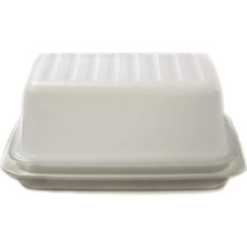 Tupperware Tereyağı Kabı Butterschatz Beyaz C21 Butterschatz Buzdolabı
