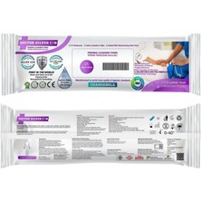 Doctor Silver Ion Gümüş Iyon  Biyopolimer Kitin Teknolojili 25'li Perine Temizleme Havlusu (1 Paket)