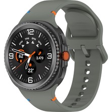 Ceponya Galaxy Watch 8 Ultra Uyumlu Kordon Klasik Silikon Lüx Tasarım