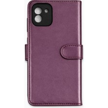 Eco Port Samsung Galaxy A03 Core Kılıf Trend S Plus Kapaklı Kılıf - Mor - Mor
