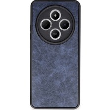 Magicool Xiaomi Redmi 14C Kılıf Aras Deri Kapak - Lacivert