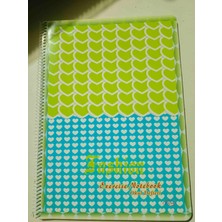 Alfa 72 Yaprak Karelı Defter A4 Spırallı