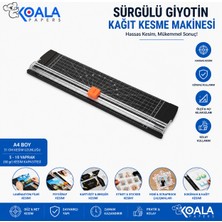 Koala Papers A4-A5 Sürgülü Laminasyonlu Belge Kesme Makinesi