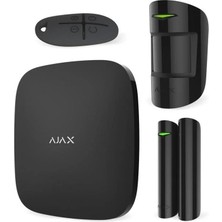 Ovebu Ajax  Starterkit, Kablosuz, Alarm Kiti, Siyah