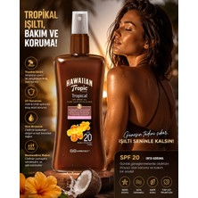 Hawaiian Tropic Protective Carrot Oil SPF15 200 ml Bronzlaştırıcı Güneş Yağı
