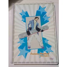 Alfa 96 Yaprak Cızgılı Defter A4 Spırallı