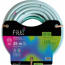 Fitt Fıtt Nts Eco 25 Metre 3/4" (19 Mm) Türk Mavisi / Turkuaz Bahçe Sulama Hortumu