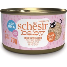 Schesir Baby Tavuk ile Somon Mus Konserve 70 G