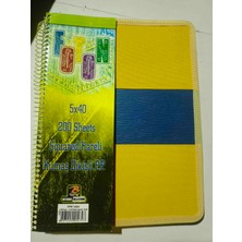 Foton 200 Yaprak Karelı A4 Spırallı Defter