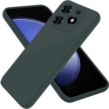 Magicool Tecno Spark Go 2024 Kılıf First Silikon - Koyu Yeşil