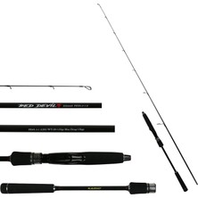 Kaido Red Devil 190 cm Tetiksiz Jig Kamışı Pe 0.5-1.2
