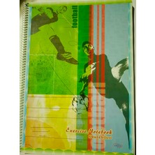 Alfa 72 Yaprak Cızgılı Defter A4 Spırallı