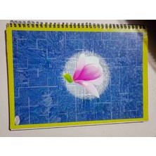 Alfa 120 Yaprak Cızgılı Defter A4 Spırallı