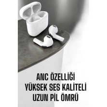 sbodurhome Yeni Nesil Pro Bluetooth Kulaklık Uzun Pil Ömrü Beyaz