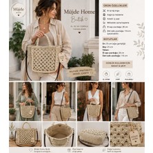 Müjde Home Hasır Çanta Pinterest Model