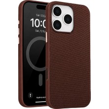 Eco Port Joko Apple Iphone 16 Pro Max Vero Magsafe Kapak - Kahverengi - Kahverengi
