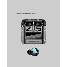 Najmaddin Mey ® Kablosuz Bluetooth 5.3 Kulaklık – Aktif Gürültü Engelleme ve Gecikmesiz Oyun Modu Najma