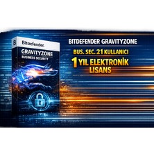 Ovebu Bıtdefender Gravıtyzone Bus. Sec.21 Kull.1yıl Elektronık Lısans