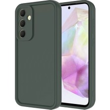 Magicool Samsung Galaxy A16 5g Kılıf Viera Silikon - Koyu Yeşil