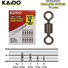 Kaido Swx Rolling Swivel (10 Pcs)