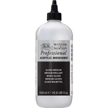 Winsor & Newton : Professional : Akrilik Parlak Medyum (Gloss Medium) : 500 ml