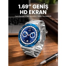Sepetopia Akıllı Saat 1.62 Inç Ultimate Nabız Sensörlü Sesli Görüşme Yapabilen Yeni Nesil