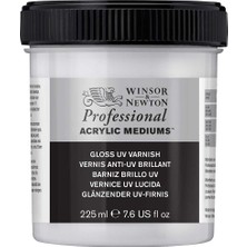 Winsor & Newton : Professional : Akrilik Boya Parlak Uv Vernik (Gloss Uv Varnish) : 225 ml