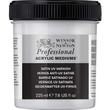 Winsor & Newton : Professional : Akrilik Boya Saten Uv Vernik (Satin Uv Varnish) : 225 ml