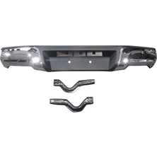 Trn Isuzu D Max- Pıck Up- 17/19; Arka Tampon Nikelaj Kaplamalı (Bağlantı Ayakları Ile Birlikte) (Tw)