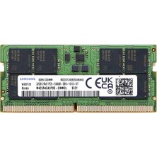 Ovebu Samsung SAMSO5600/32, 32GB, Ddr5, 5600MHZ,  CL46, 1.1V Notebook Ram (M425R4GA3BB0-CWW0L)