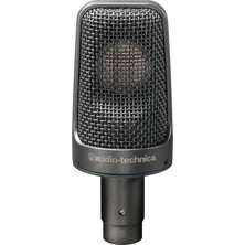 Audio-Technica AE3000 Kardioid Kapasitif Enstrüman Mikrofonu, Siyah