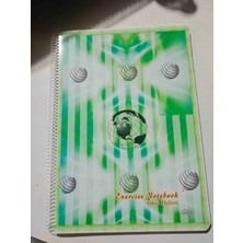 Alfa 96 Yaprak Cızgılı Defter A4 Spırallı