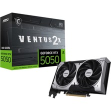 Ovebu Msı Geforce RTX5050 8g Ventus 2x Oc 8gb Gddr6 128BIT 1xhdmı 3xdp Ekran Kartı