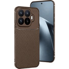 Eco Port Xiaomi Mi 17T Auto Focus Karbon Kapak - Kahverengi - Kahverengi